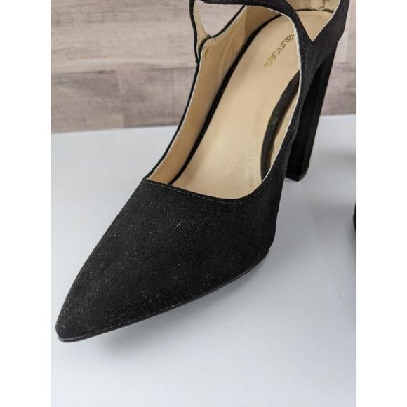 Maurices Strappy Block Heels Black - Picture 9 of 11
